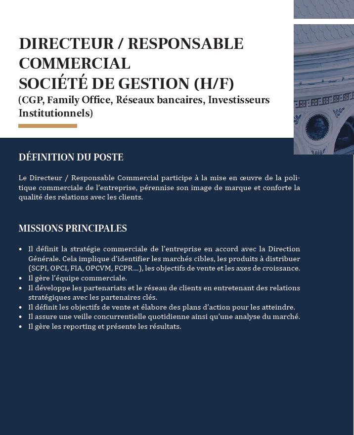 ce dir commercial - Études de rémunérations des Dirigeants pour les métiers de l’immobilier 2024